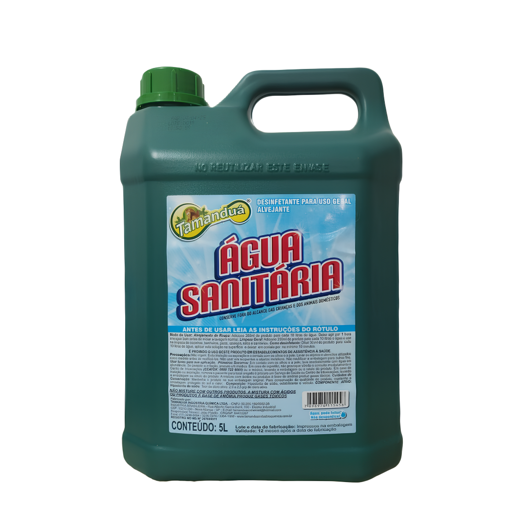 Água Sanitária Tamanduá 5L