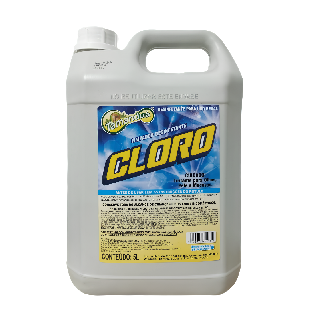 Cloro Tamanduá 5L