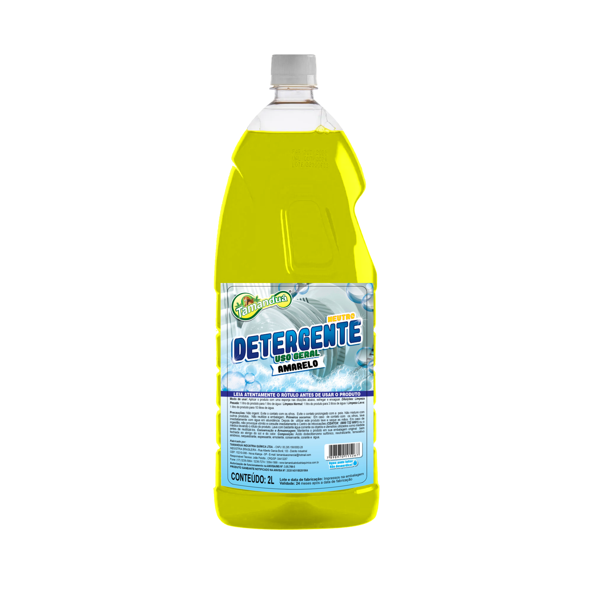 Detergente Neutro Tamanduá 2L