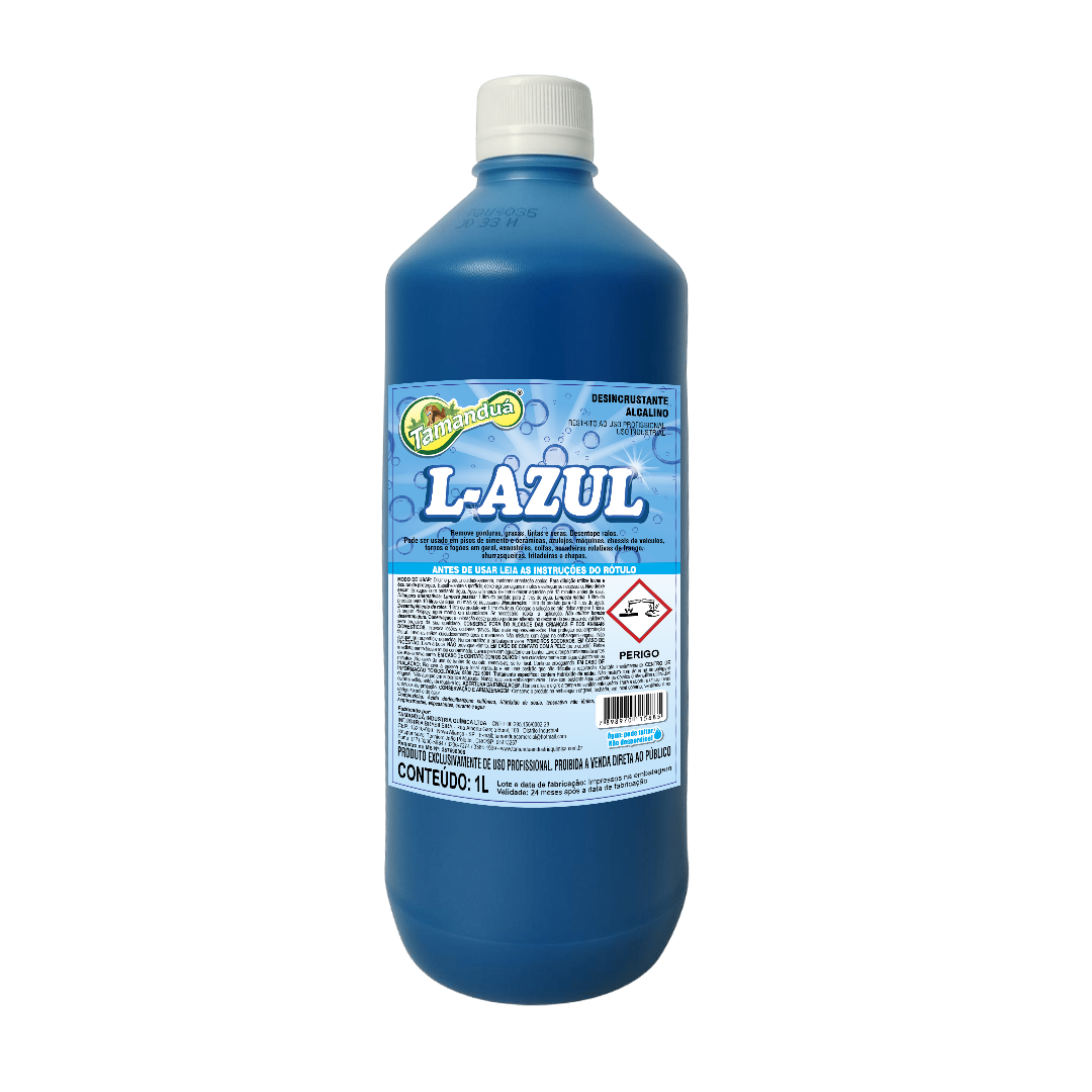 L-Azul Tamanduá Desincrustante Alcalino 1L