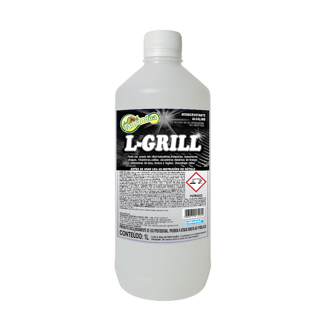 L-Grill Tamanduá Desincrustante Alcalino 1L