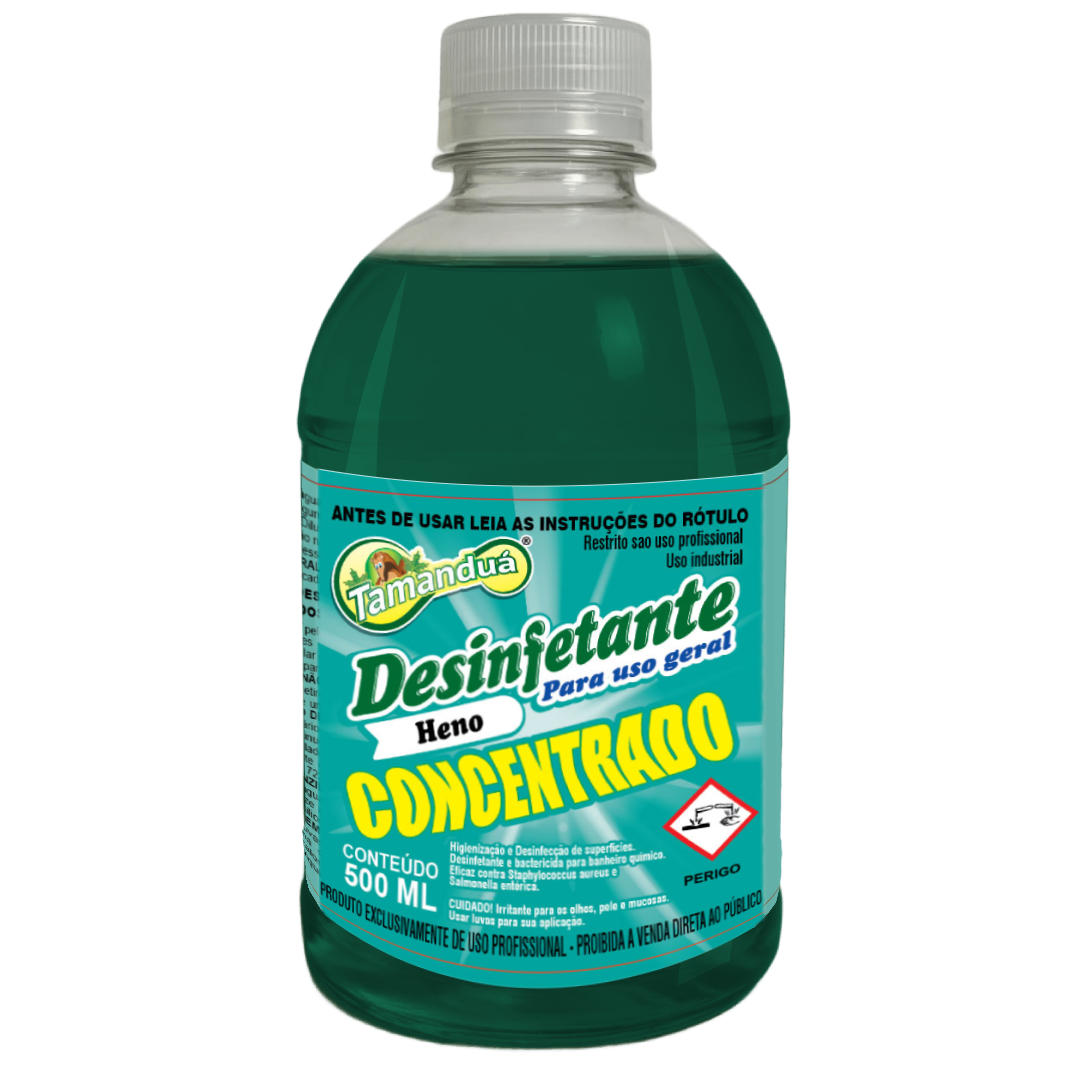 Desinfetante Tamanduá Heno Concentrado 500ml
