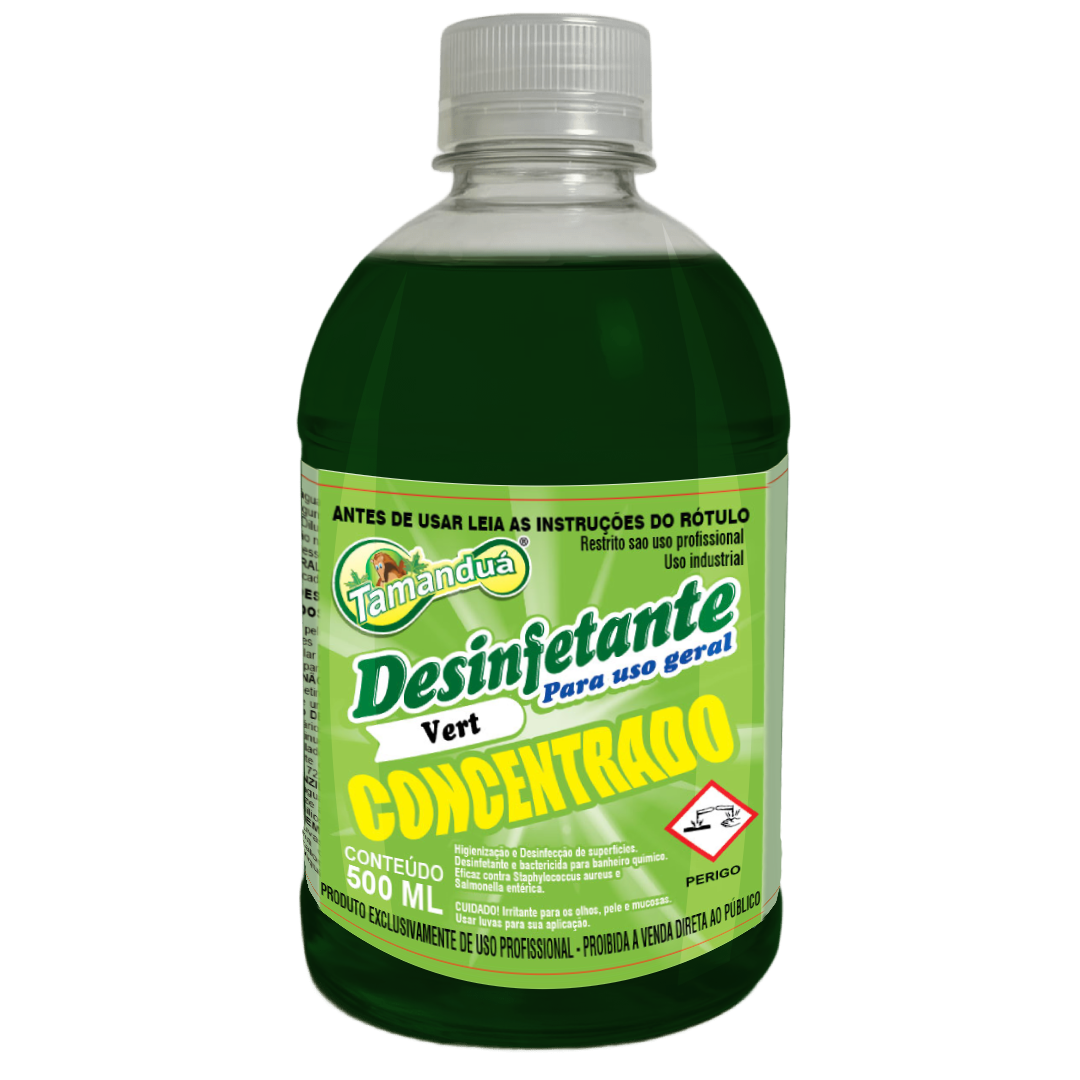 Desinfetante Tamanduá Vert Concentrado 500ml