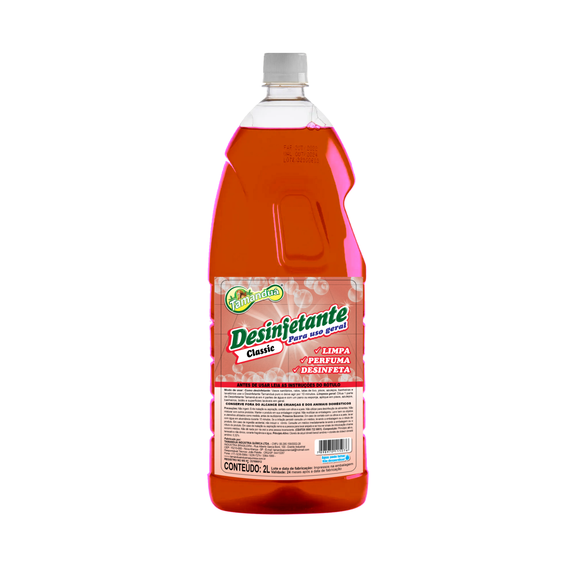Desinfetante Tamanduá Classic 2L